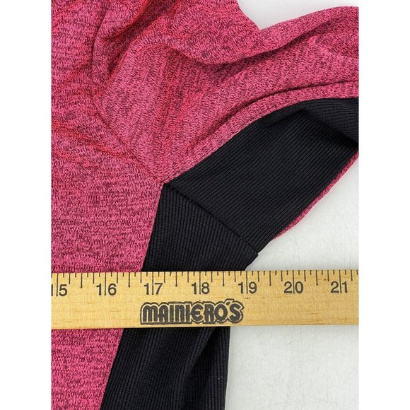 RBX Women's Active Wear Running Pink Reflective Long Sleeve Zip Jacket Large - Picture 7 of 10